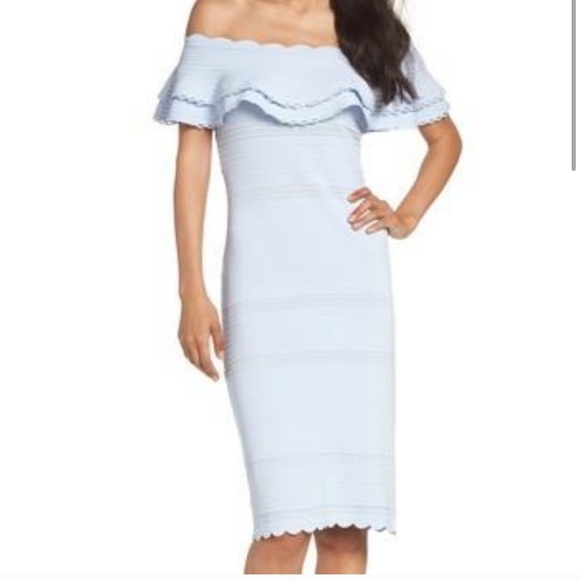 Eliza J Dresses & Skirts - White Eliza J Medium Sheath Dress